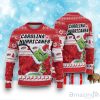 NCAA Carolina Hurricanes Ugly Christmas Sweater Grinch Xmas Gift Football