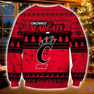 NCAA Cincinnati Bearcats Grinch Ugly Christmas Sweater Christmas Gift For Sport Fans Product Photo 2
