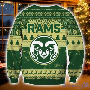 NCAA Colorado State Rams Grinch Ugly Christmas Sweater Christmas Gift For Sport Fans Product Photo 2