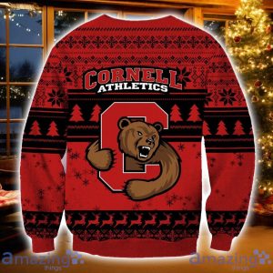 NCAA Cornell Big Red Grinch Ugly Christmas Sweater Christmas Gift For Sport Fans Product Photo 2