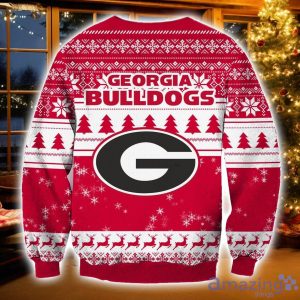 NCAA Georgia Bulldogs Logo Grinch Ugly Christmas Sweater Christmas Gift For Sport Fans Product Photo 2