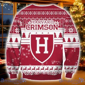 NCAA Harvard Crimson Grinch Ugly Christmas Sweater Christmas Gift For Sport Fans Product Photo 2