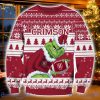 NCAA Harvard Crimson Grinch Ugly Christmas Sweater Christmas Gift For Sport Fans