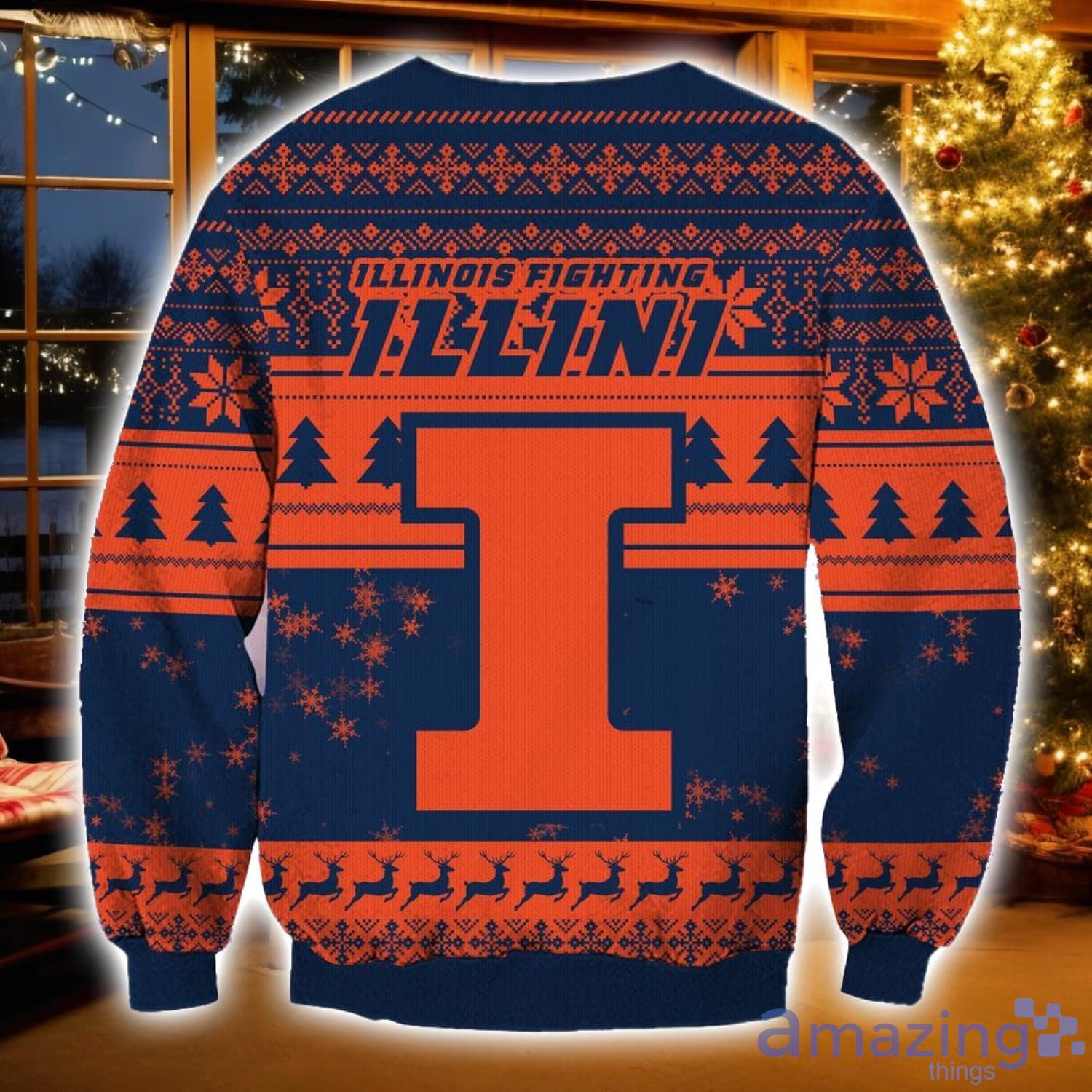 Illini ugly christmas on sale sweater