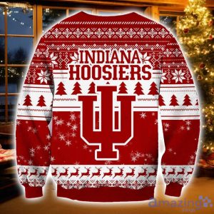 NCAA Indiana Hoosiers Grinch Ugly Christmas Sweater Christmas Gift For Sport Fans Product Photo 2