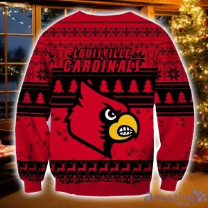 NCAA Louisville Cardinals Grinch Ugly Christmas Sweater Christmas Gift For Sport Fans Product Photo 2
