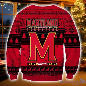 NCAA Maryland Terrapins Grinch Ugly Christmas Sweater Christmas Gift For Sport Fans Product Photo 2
