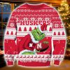 NCAA Nebraska Cornhuskers Grinch Ugly Christmas Sweater Christmas Gift For Sport Fans