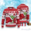 NCAA New Jersey Devils Ugly Christmas Sweater Grinch Xmas Gift Football