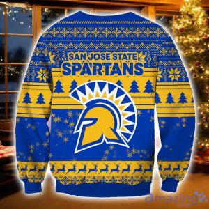 NCAA San Jose State Spartans Grinch Ugly Christmas Sweater Christmas Gift For Sport Fans Product Photo 2
