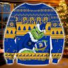 NCAA San Jose State Spartans Grinch Ugly Christmas Sweater Christmas Gift For Sport Fans