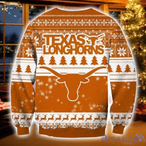NCAA Texas Longhorns Logo Grinch Ugly Christmas Sweater Christmas Gift For Sport Fans Product Photo 2