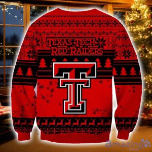 NCAA Texas Tech Red Raiders Grinch Ugly Christmas Sweater Christmas Gift For Sport Fans Product Photo 2