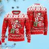 Nebraska Cornhuskers Ho Ho Ho Santa’s Reindeer Ugly Christmas Sweater Xmas Gift For Fans Custom Name