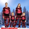 Nebraska Cornhuskers Pajamas Set Family Custom Name Christmas Gift Football Team Pajamas Set
