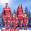 Nebraska Cornhuskers Team Pajamas Set Christmas Gift For Football Fan Family Holiday Gift  Personalized Name