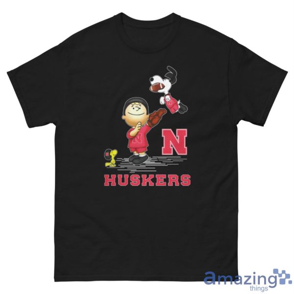 Nebraska Cornhuskers The Peanuts T-Shirt Gift For Fans - G500 Men’s Classic Tee