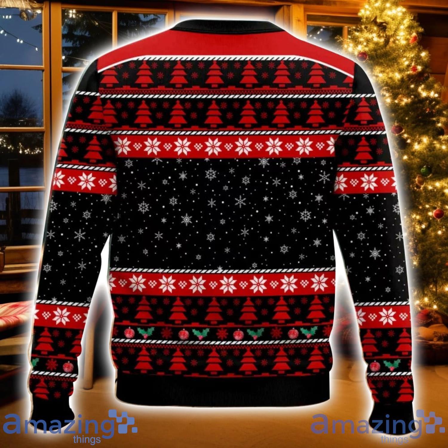 New Jersey Devils Grinch Ugly Christmas Sweater Christmas Gift For Sport Fans image New Jersey Devils Grinch Ugly Christmas Sweater Christmas Gift For Sport Fans Product Photo 2