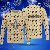 New Orleans Saints Christmas Pine Tree Patterns Pattern Knitted Ugly Christmas Sweater Unique Gift