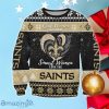New Orleans Saints Smart Woman Love Football Ugly Christmas Sweater