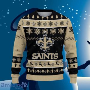 New Orleans Saints Ugly Christmas Sweater Style Gift For Men Women Product Photo 2