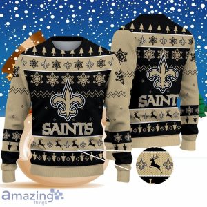 New Orleans Saints Ugly Christmas Sweater Style Gift For Men Women Product Photo 1