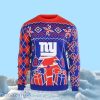 New York Giants Big Gift Parttern Ugly Christmas Sweaters Impressive Gift