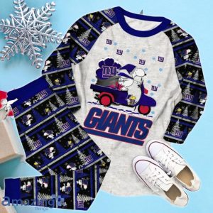 New York Giants Christmas Limited Edition Pajamas Set Product Photo 2