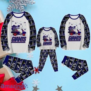 New York Giants Christmas Limited Edition Pajamas Set Product Photo 3