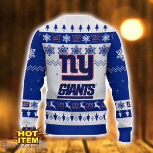 New York Giants Logo Cute Ugly Christmas Sweater 3D Printed Unisex Sweater image New York Giants Logo Cute Ugly Christmas Sweater 3D Printed Unisex Sweater Product Photo 3