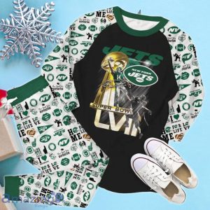 New York Jets Super Bowl Limited Edition Pajamas Set Product Photo 2