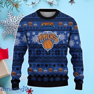 New York Knicks National Basketball Association Christmas Sweater Xmax Gifts Product Photo 2
