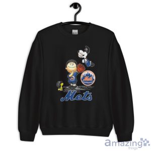 New York Mets The Peanuts T-Shirt Gift For Fans - Unisex Heavy Blend Crewneck Sweatshirt
