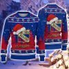 New York Rangers  Santa Hat Pattern Ugly Christmas Sweater For Men And Women