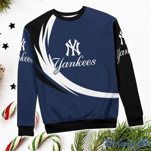 New York Yankees Simple Vintage 3D Sweater Christmas Gift For Fans Product Photo 3