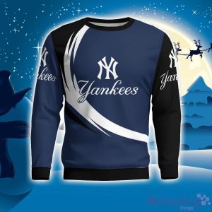 New York Yankees Simple Vintage 3D Sweater Christmas Gift For Fans Product Photo 1