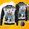 Newcastle United F.C Ugly Christmas Sweater, Xmas Gift Ideas 2023 For Fans