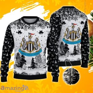 Newcastle United F.C Ugly Christmas Sweater, Xmas Gift Ideas 2023 For Fans Product Photo 1