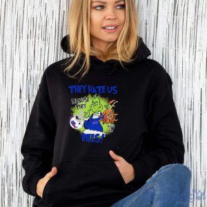 NFL Buffalo Bills Grinch They Hate Us Because Grinch They Aint Us Bills Shirt - Unisex Hoodie