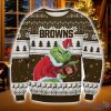NFL Cleveland Browns Grinch Ugly Christmas Sweater Christmas Gift For Sport Fans