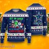 NFL Dallas Cowboys Christmas Get In Loser Grinch Jack Frosty Ugly Sweater
