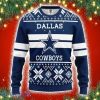 NFL Dallas Cowboys V2 Sport Ugly Christmas Sweater 3D