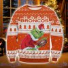 NFL Denver Broncos Grinch Ugly Christmas Sweater Christmas Gift For Sport Fans