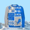 Nfl Detroit Lions Busy Block Ugly Christmas Sweaters Impressive Gift