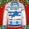 NFL Detroit Lions Sport Ugly Christmas Sweater 3D