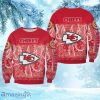 NFL Kansas City Chiefs Limited Edition Bandana Skull Christmas Ugly Sweater Sweatshirt Gift For Big Fans  V1