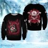 NFL Kansas City Chiefs Limited Edition Skull Halloween Christmas Ugly Sweater Sweatshirt Gift For Big Fans