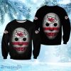 NFL Kansas City Chiefs Mask Limited Edition All Over Print Christmas Ugly Sweater Sweatshirt Gift For Big Fans