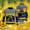 NFL Michigan Wolverines Ugly Christmas Sweater Cute Baby Yoda Unisex Sweater