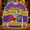 NFL Minnesota Vikings Grinch Ugly Christmas Sweater Christmas Gift For Sport Fans